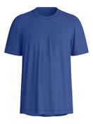 Homme - T-Shirt à manches courtes en Modal de couleur Bleu, Unicolore, de la série DSW Balancing de CALIDA