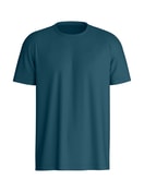 Herren - Kurzarm-Shirt aus Pima® Baumwolle in Türkis, Einfarbig aus Serie RMX Sleep Free von CALIDA