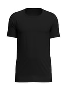 Homme - T-Shirt en Lyocell de couleur Noir, Unicolore, de la série Focus de CALIDA