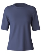 Kurzarm-Shirt cobalt blue