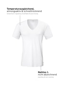 Homme - T-Shirt à manches courtes en Modal de couleur Blanc, Unicolore, de la série Clean Line de CALIDA