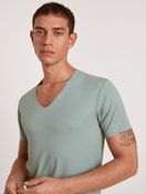 Kurzarm-Shirt, V-Neck