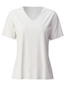 T-shirt with V-neck