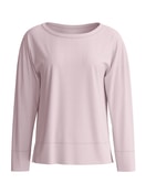 Damen - Langarm-Shirt aus TENCEL™ Modal aus Modal in Violett, Einfarbig aus Serie Feminine Lounge von CALIDA