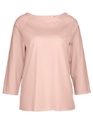 Shirt 3/4 sleeve pearl blush