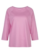 Shirt mit 3/4-Arm bubble gum pink