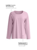 Women - Shirt long sleeve made of Modal in Purple, Unicoloured, from the DSW Balancing series by CALIDA