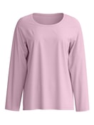 Women - Shirt long sleeve made of Modal in Purple, Unicoloured, from the DSW Balancing series by CALIDA