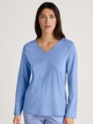 Long-sleeve shirt, V-neck