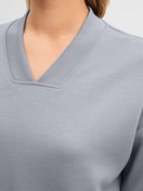 Le mannequin Femme porte le/la  en Coton de couleur Gris, Unicolore, de la série Natural Embrace de CALIDA, Détail