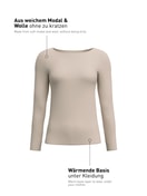 Women -  made of Modal in Beige, Unicoloured, from the Second Skin series by CALIDA