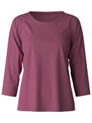 Shirt with 3/4 sleeves Violet Quarz-Black