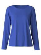 Shirt long sleeve dazzling blue