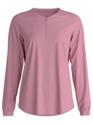 Damen - Langarm-Shirt aus 100% Baumwolle in Rosa, Einfarbig aus Serie Favourites Botanic von CALIDA