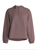 Damen - Pullover aus Bio-Baumwolle in Braun, Einfarbig aus Serie Lounge Element von CALIDA