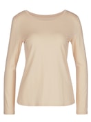 Langarm-Shirt light macadamia