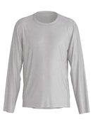 Shirt long-sleeve gravel melé