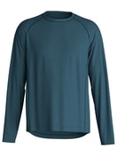 Homme - T-shirt à manches longues en TENCEL™ de couleur Turquoise, Unicolore, de la série DSW Warming de CALIDA