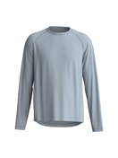 Herren - Langarm-Shirt aus Lyocell in Grau, Einfarbig aus Serie DSW Warming von CALIDA