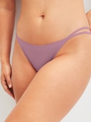 Women model is wearing Brief made of Polyamide in Pink, Unicoloured from the Eco Sense Special series by CALIDA, Front view