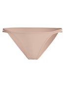 Femme - Tanga taille basse en Polyamide de couleur Rose, Unicolore, de la série Sleek Skin de CALIDA