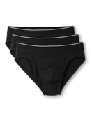 Slip, 3er-Pack schwarz