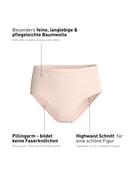 Women - Brief made of Cotton in Pink, Unicoloured, from the Natural Comfort series by CALIDA