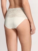 Slip mit Spitzenbund, high waist