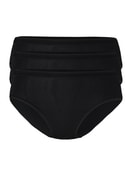 Slip, 3er-Pack schwarz