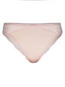 Slip, regular cut lace parfait pink