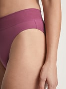 Brief with soft waistband in double pack, high waist