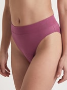 Brief with soft waistband in double pack, high waist