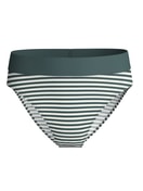 Damen - Slip mit Softbund, high waist aus Baumwolle in Grün, Gestreift aus Serie Elastic Special von CALIDA