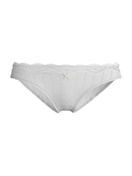 Women - Brief, low cut made of Cotton in White, Lace, from the Etude Toujours series by CALIDA