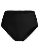 Damen - Slip, high waist aus Polyamid in Schwarz, Einfarbig aus Serie Sleek Skin von CALIDA