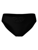 Damen - Mini-Slip aus 100% Baumwolle in Schwarz, Spitze aus Serie Cotton Desire von CALIDA