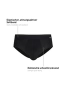 Men - Brief made of Lyocell in Black, Unicoloured, from the Focus series by CALIDA