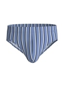 Herren - Slip aus Pima® Baumwolle in Blau, Gestreift aus Serie Grafic Cotton von CALIDA