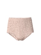 Damen - Slip, high waist aus Swiss+Cotton in Beige, Spitze aus Serie Natural Comfort Lace von CALIDA