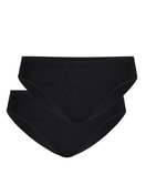 Slip, 2er-Pack schwarz