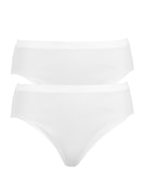 Mini brief 2pk white