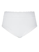 Culotte taille haute blanc