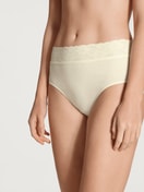 Culotte taille haute champagne crème