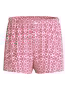 Men - Boxer shorts made of Cotton in Red, Patterned, from the Valentine series by CALIDA