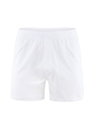 Boxer shorts with fly white