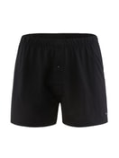 Boxer shorts with fly black