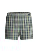 Herren - Boxershorts aus 100% Baumwolle in Grün, Kariert aus Serie Daywear Xtra von CALIDA