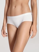 Panty, taille basse blanc