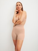 Damen - Shaping Radlerhose aus Polyamid in Rosa, Einfarbig aus Serie Seamless Shape von CALIDA
