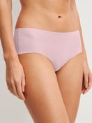 Le mannequin Femme porte le/la Panty en Modal de couleur Violet, Unicolore, de la série Natural Skin de CALIDA, Vue de face